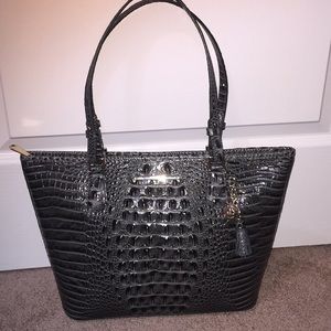 Brahmin Handbag Med Asher Tote Serpentine